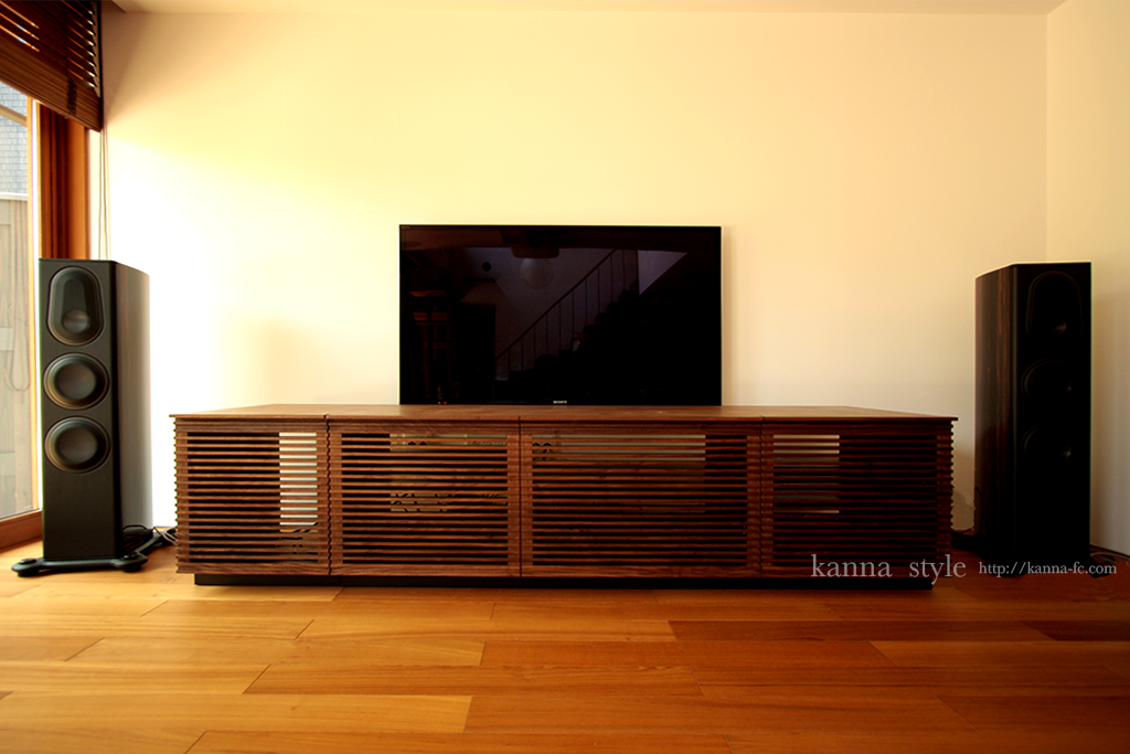 ホームシアター | 神戸のオーダー家具【kanna】テレビボード・テーブル・キッチン等をあなた好みに提案する家具屋