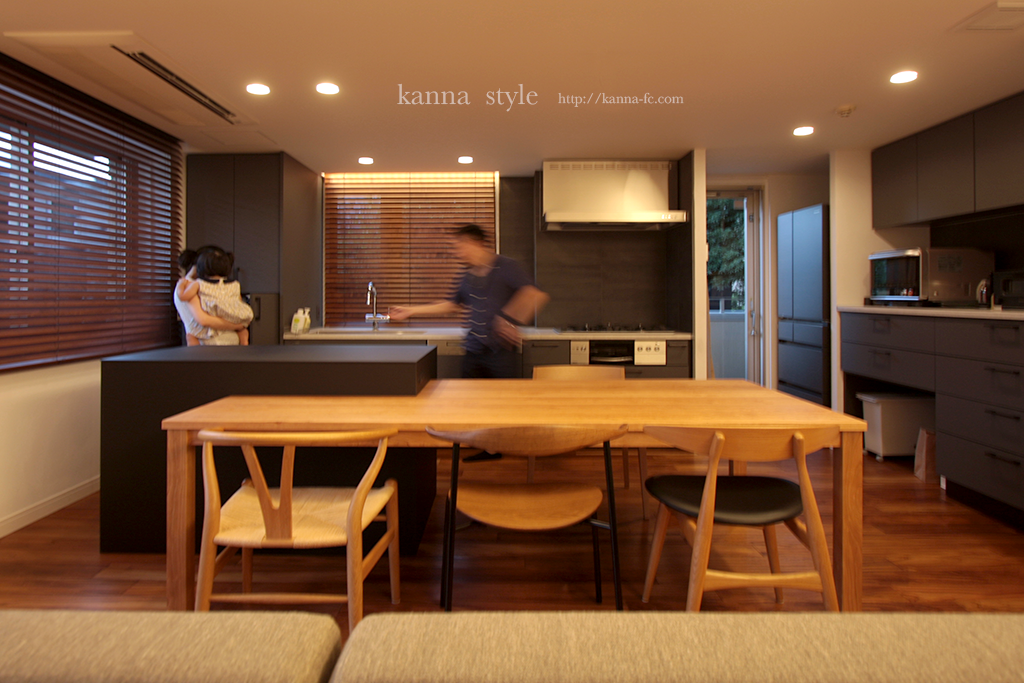カウンターキッチン | 神戸のオーダー家具【kanna】テレビボード・テーブル・キッチン等をあなた好みに提案する家具屋